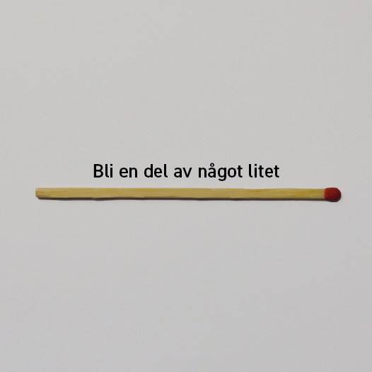 tom tändsticksask